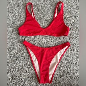 PacSun Red Bikini Set